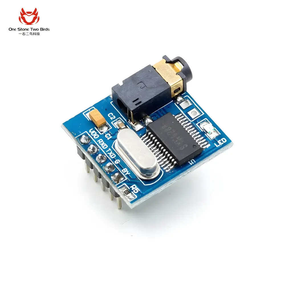 Modul Perekaman Desain PCB Papan PCB Mainan Elektronik PCBA dengan Modul Pengenalan Suara