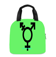 Sac à déjeuner Trans Ally Rainbow pour femmes et hommes, sac fourre-tout réutilisable, sacs à déjeuner isothermes pour le travail, le pique-nique, l'école ou les voyages