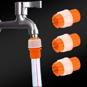 Connecteur de tuyau d'eau pour relier les tuyaux flexibles et les tuyaux rigides à usage domestique, tels que pour arroser les légumes, les fleurs. - Product Image 2