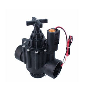 Válvula Solenoide para Control de Agua de 1 Pulgada, Válvula de Flujo Electromagnética Normalmente Cerrada con Bobina y Revestimiento de Goma - Product Image 1