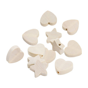 <span class=keywords><strong>Perles</strong></span> en <span class=keywords><strong>bois</strong></span>, nouvelles <span class=keywords><strong>perles</strong></span> en <span class=keywords><strong>bois</strong></span> de hêtre <span class=keywords><strong>perles</strong></span> de dentition en <span class=keywords><strong>bois</strong></span> de hêtre en forme d'étoile de coeur - Product Image 3