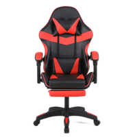 Siège réglable en hauteur 360 pivotant Silla Gamer PU cuir Massage course PC ordinateur confortable chaise de jeu