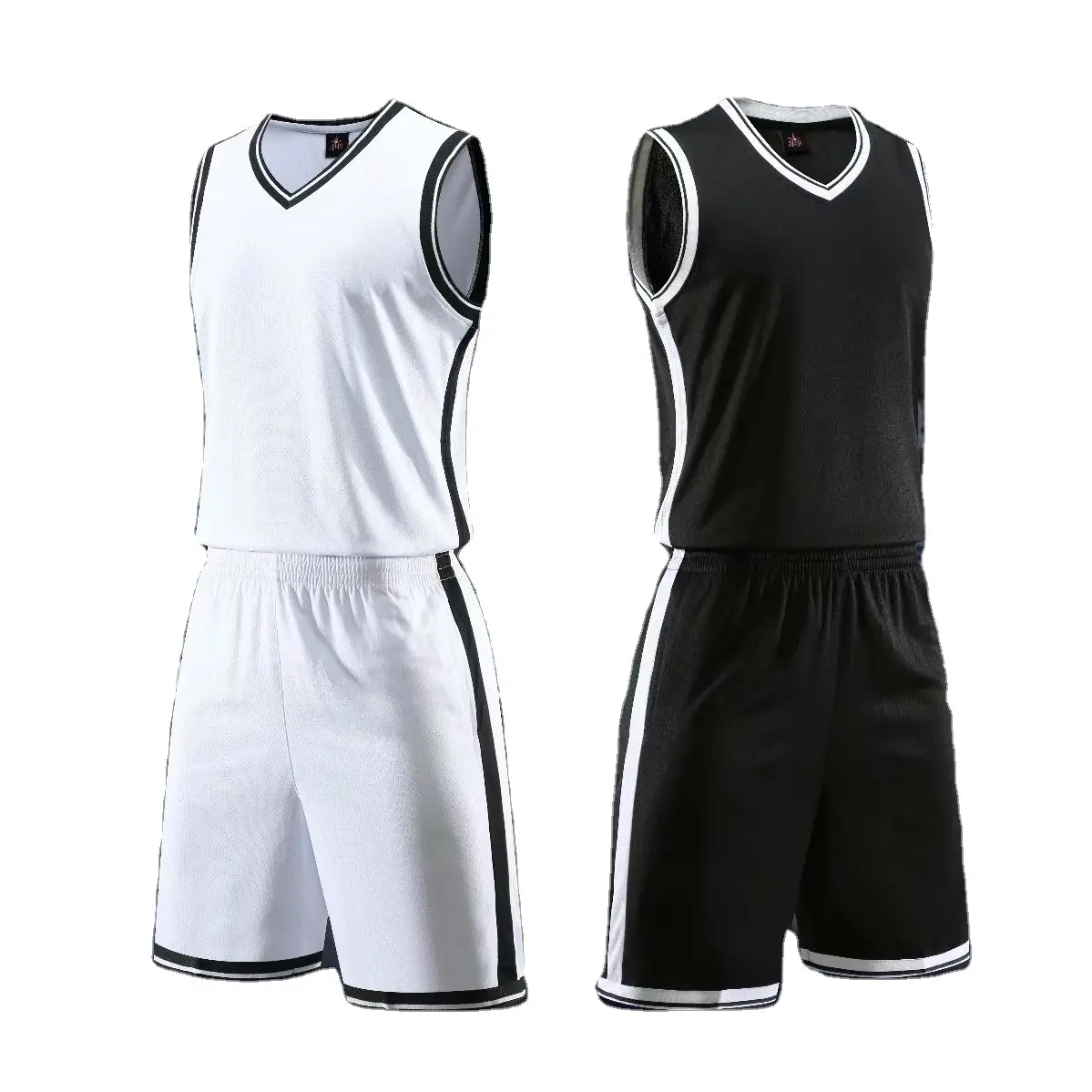 Maglia da basket Oem senza maniche top uniforme da basket personalizzata di alta qualità uomo e donna