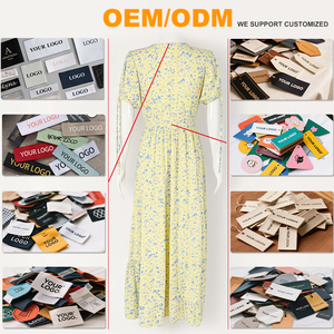 Vestidos informales Acampanados para mujeres mayores Bordado de encaje sedoso para fiestas nocturnas personalizables por fabricantes de ropa - Product Image 3