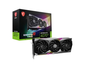 Used GeForce RTX 4070 Ti GAMING X TRIO 12G Graphics Card With 192bit 12GB GDDR6 21 Gbps Memory Speed for Desktop MSI RTX 4070 Ti - Product Image 5