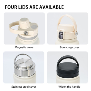 Termo de Acero Inoxidable 304 Aislado al Vacío de 1000 ml, Ecológico, con Tapa Magnética y Asa Ergonómica para Uso en Exteriores, Mantiene la Temperatura de 12 a 24 Horas - Product Image 2