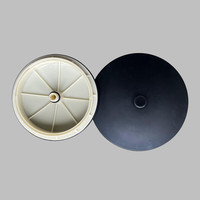 Anti-colmatage 10 pouces EPDM disque d'aération à bulles fines Epdm Membrane disque diffuseur bulle diffuseur Epdm pour le traitement des eaux usées