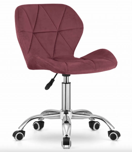 Venta al por mayor cómoda moderna asequible Rosa acolchado <span class=keywords><strong>tulip</strong></span>án giratorio plástico <span class=keywords><strong>Silla</strong></span> de <span class=keywords><strong>escritorio</strong></span> de oficina - Product Image 4