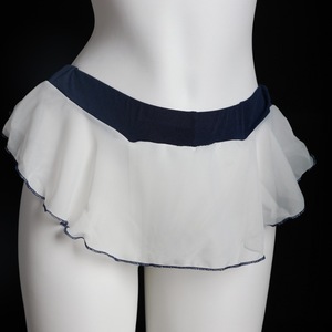 Sexy Maid School Uniform Chiffon Ruffle Skirt Women Lingerie Costume 8226 - Product Image 1