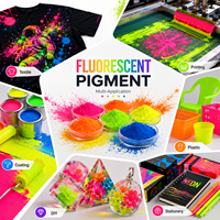Poudre de pigment fluorescent , poudre de couleur néon organique, résistante à 220 °C, pour les bandes de chant en PVC, mobilier