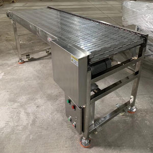 Yüksek Kaliteli Yatay Soğutma paslanmaz çelik tel örgülü konveyör bant - Product Image 4