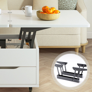 <span class=keywords><strong>Mesa</strong></span> de <span class=keywords><strong>centro</strong></span> de diseño moderno para sala de estar, base para salón - Product Image 4