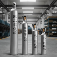 Cilindro de Gas CO2 Premium de 0.9m3, Recipiente a Presión con Válvula Fácil de Operar, Botella de Dióxido de Carbono Personalizada