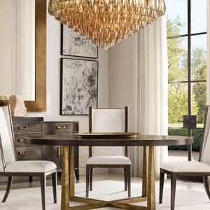 Large American Design Round Smoke Glass Chandelier For Villa Hotel Luxury High-end Handblown Glass Big Modern 46" Chandelier - Product Image 5