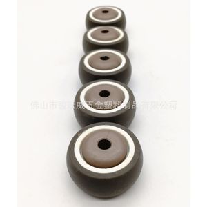 Rueda de TPR para Muebles, 38 mm de Diámetro, con Rodamiento Silencioso - Product Image 5