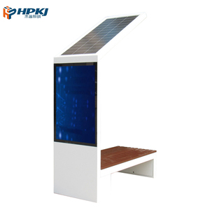 Asientos de alta calidad para asientos solares hepu, <span class=keywords><strong>bancos</strong></span> de jardín al aire libre alimentados por células solares inteligentes - Product Image 4
