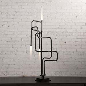 Modern Minimalist <b>Table</b> <b>Lamp</b> Led Touch Control E27 Bulb <b>Base</b> 1 Year Warranty For Bedroom Living Room Decor - Product Image 4