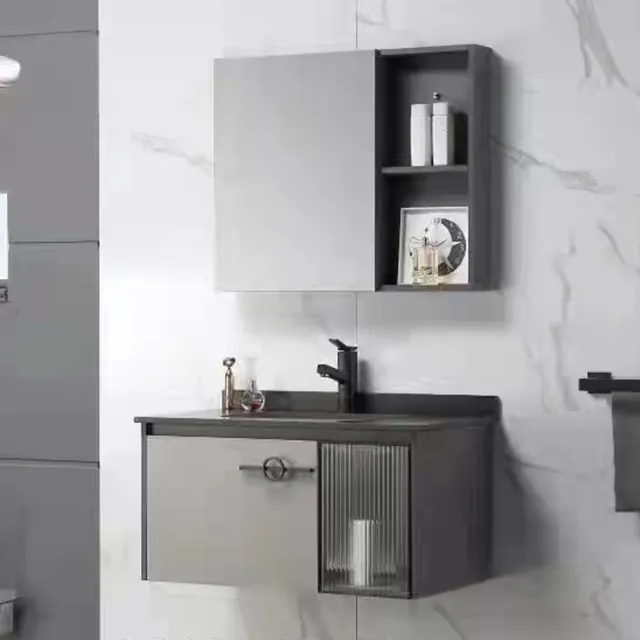 Conjunto de tocador moderno para baño, mueble de baño, lavabo