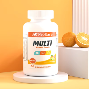 Compresse Multivitaminiche Biologiche Personalizzate OEM, Supporto Immunitario, 60 Compresse Facili da Deglutire per la Salute di Ossa, Cuore <span class=keywords><strong>e</strong></span> Cervello, Vitamina B12 per Adulti - Product Image 1