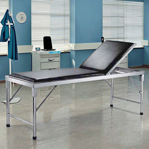 <span class=keywords><strong>Lit</strong></span> médical d'examen utilisé par patient d'hôpital d'acier inoxydable Offre Spéciale A6001 avec le dos d'ascenseur - Product Image 6