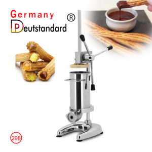 Máquina Manual para Hacer <span class=keywords><strong>Churros</strong></span> de Acero Inoxidable de 2L, Máquina Pequeña para Rellenar y Hacer <span class=keywords><strong>Churros</strong></span> <span class=keywords><strong>sin</strong></span> Freidora - Product Image 3