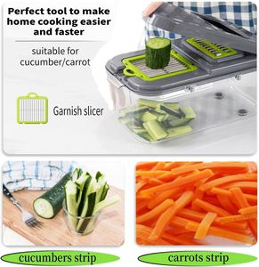 Amz Kitchen 22 in 1 Manual <b>Vegetable</b> <b>Chopper</b> Slicer Fruit Cocina Onion Cutter <b>Vegetable</b> Cutter Gadgets Cuisine <b>Chopper</b> - Product Image 4