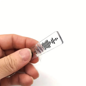 Nuevo <span class=keywords><strong>Llavero</strong></span> <span class=keywords><strong>Acrílico</strong></span> Personalizado con Impresión UV, Código de Canción de Lista de Reproducción, Regalos Promocionales, Código de <span class=keywords><strong>Spotify</strong></span>, Llaveros de Sublimación Musical - Product Image 2