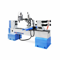 Tour à bois Jinan Mosencnc 5KW avec moteur pas à pas, 220V/380V, garantie 2 ans, diamètre de rotation 300mm, longueur de pièce 1500mm