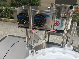 Ligne de production automatique de remplissage et d'étiquetage de poudre chimique avec moteur à engrenages pour tubes et sacs - Product Image 4