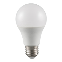 Ampoule Led à économie d'énergie en plastique aluminium 3000k 4000k 6500k 7w 9w 12w 15w 18w SMD A60 AC230V AC120V DC12V ampoule Led