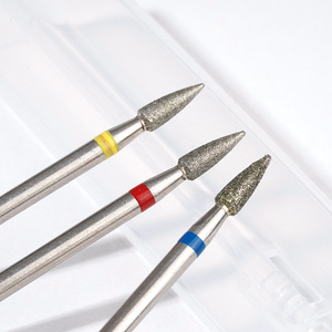 Diamond Nail <b>Drill</b> <b>Bit</b> Electric Manicure <b>Drill</b> Accessory for Cuticle Removal Clean Nails Pedicure Salon Tool Nail <b>Drill</b> <b>Bit</b> - Product Image 5