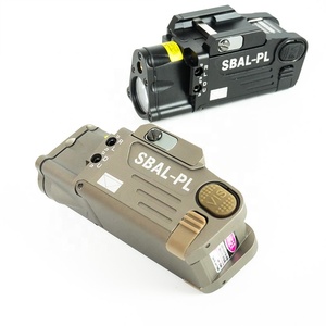 Linterna Táctica SBAL-<span class=keywords><strong>PL</strong></span> LED/Láser Rojo, Linterna Colgante para Exploración, Luz Constante/Estroboscópica, Linterna para Exteriores con Montaje de 20MM - Product Image 6