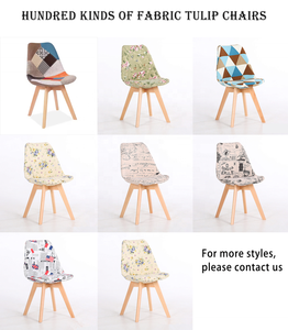 Restaurant personnalisé blanc noir bleu vert jaune orange <span class=keywords><strong>scandinave</strong></span> tulipe design table à manger ronde ensemble 4 chaises - Product Image 6