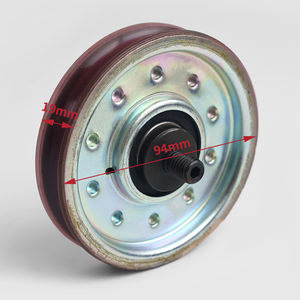 Roda Gantung Pintu Lift Hotel Modern 94 * 19 * 6203 untuk Tongli AMD Door Pulley Layer Aksesoris Lobi - Product Image 4