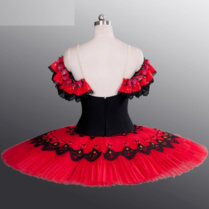 Red Spanish Pancake <strong>Tutu</strong> <strong>Ballet</strong>- <strong>Tutu</strong> Costumes Wholesale Women <strong>Ballet</strong> Skirt Costumes Red Sugar plum fairy <strong>Ballet</strong> <strong>Tutu</strong> - Product Image 5