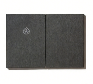 Porte-menu pliable personnalisé et durable, 3 vues, en cuir PU, pour restaurant, hôtel, bar - Product Image 2