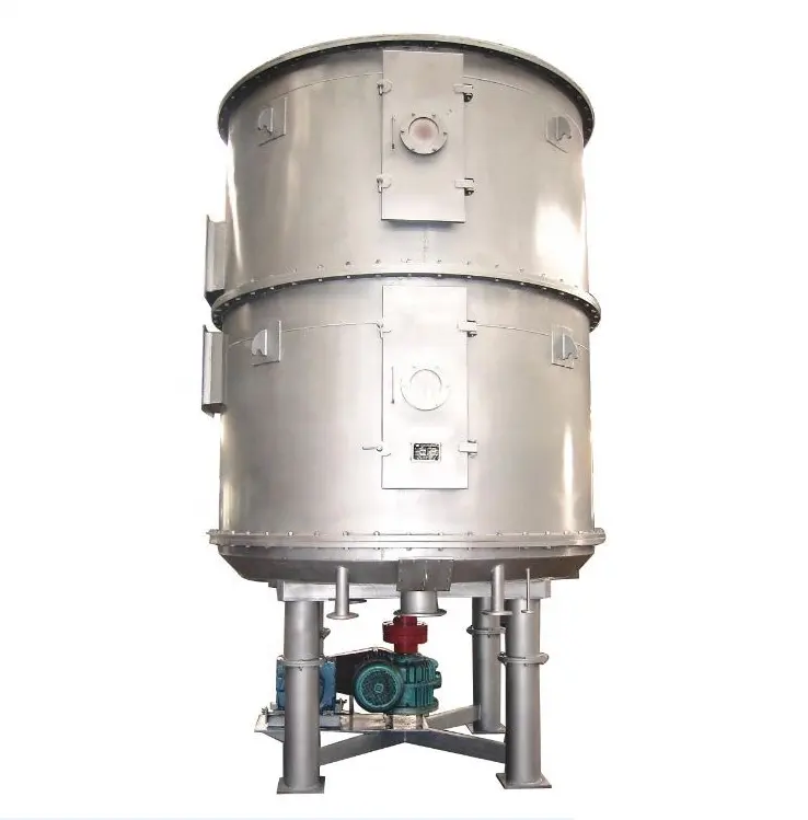 Fertilizer compost drying machine continual plate dryer