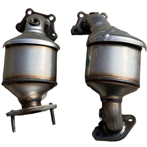 Compatible con el modelo Buick GL8 3.0L 2017 - 2019, estándar Euro V, convertidor catalítico de tres vías de acero montado frontalmente. - Product Image 3