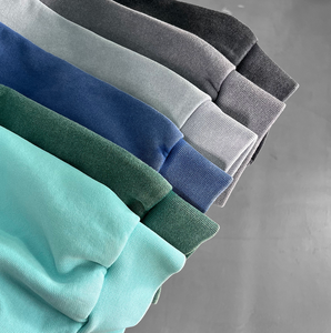 2025 nouveau Style hommes coton lourd surdimensionné Streetwear <span class=keywords><strong>pull</strong></span> à capuche et sweats lavage à l'acide Vintage <span class=keywords><strong>pull</strong></span> à capuche sans ficelle - Product Image 5