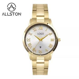 Orologio da <span class=keywords><strong>Uomo</strong></span> al Quarzo in Acciaio Inossidabile con Marchio Privato, Calendario, Cronometro, Resistente all'Acqua, Quadrante da 40mm, Design Minimalista Effetto Sole - Product Image 2