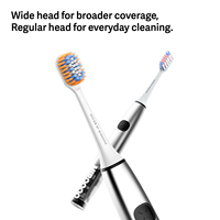 Brosse à dents électrique rechargeable Travel Sonic 1000mAh, étanche IPX7, charge rapide Type-C, longue autonomie, blanchiment des dents, cadeau idéal