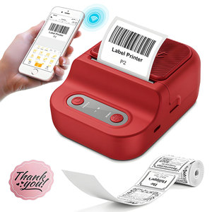 Sem fio Mini Recibo Térmico Ticket Pocket <span class=keywords><strong>Printer</strong></span> 58mm Impressora de Etiquetas Portátil para Android IOS Laptop - Product Image 4