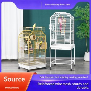 Good Quality Parrot Cage Customizable Bird Cage Bird Aviary Open Top Design Bird Breeding Cage Canary Cage - Product Image 3