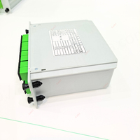 Répartiteur PLC à fibre optique Caili LGX 1:16 SC/APC, boîtier optique de télécommunications FTTH avec garantie de 2 ans
