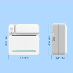 <span class=keywords><strong>Imprimante</strong></span> Thermique <span class=keywords><strong>Photo</strong></span> Mini Portable de Poche en Gros, 200dpi, pour Étiquettes et Notes, <span class=keywords><strong>Imprimante</strong></span> USB Noire et Blanche - Product Image 3
