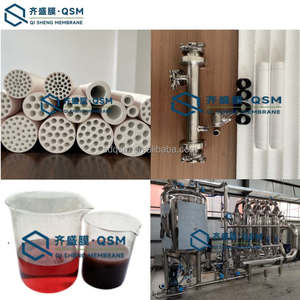 पराबैंगनी माइक्रोफिल्ट्रेशन पोरस सिरेमिक झिल्ली यूएफ एमएफ फिल्टर - Product Image 2