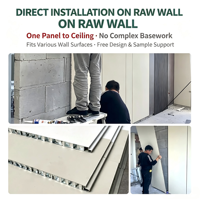 Panel de Aluminio Tipo Panal Zhonhui, Clasificación de Resistencia al Fuego A2, Revestimiento 3D Facetado, Recubrimiento PVDF, Ecológico, Garantía de por Vida, Se Acepta OEM