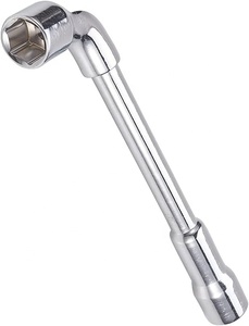 <span class=keywords><strong>Clé</strong></span> <span class=keywords><strong>à</strong></span> douille industrielle double embout en L réglable de 17 mm, chromée, 2000 lb-ft, 10 douilles allongées, 18 douilles métriques - Product Image 3