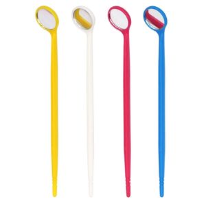 Plastic Tandheelkundige Spiegel Wegwerp Tandarts En Tandheelkundige Mond Spiegel Wimper Gereedschappen Groothandel Multifunctionele Controle Spiegel - Product Image 1