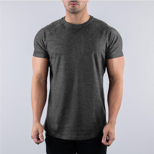 เสื้อยืดออกกำลังกายผู้ชายไซส์ใหญ่ ผ้าฝ้าย 95% ผสมอีลาสเทน 5% ระบายอากาศได้ดี เนื้อผ้านุ่ม เสื้อกีฬา - Product Image 3
